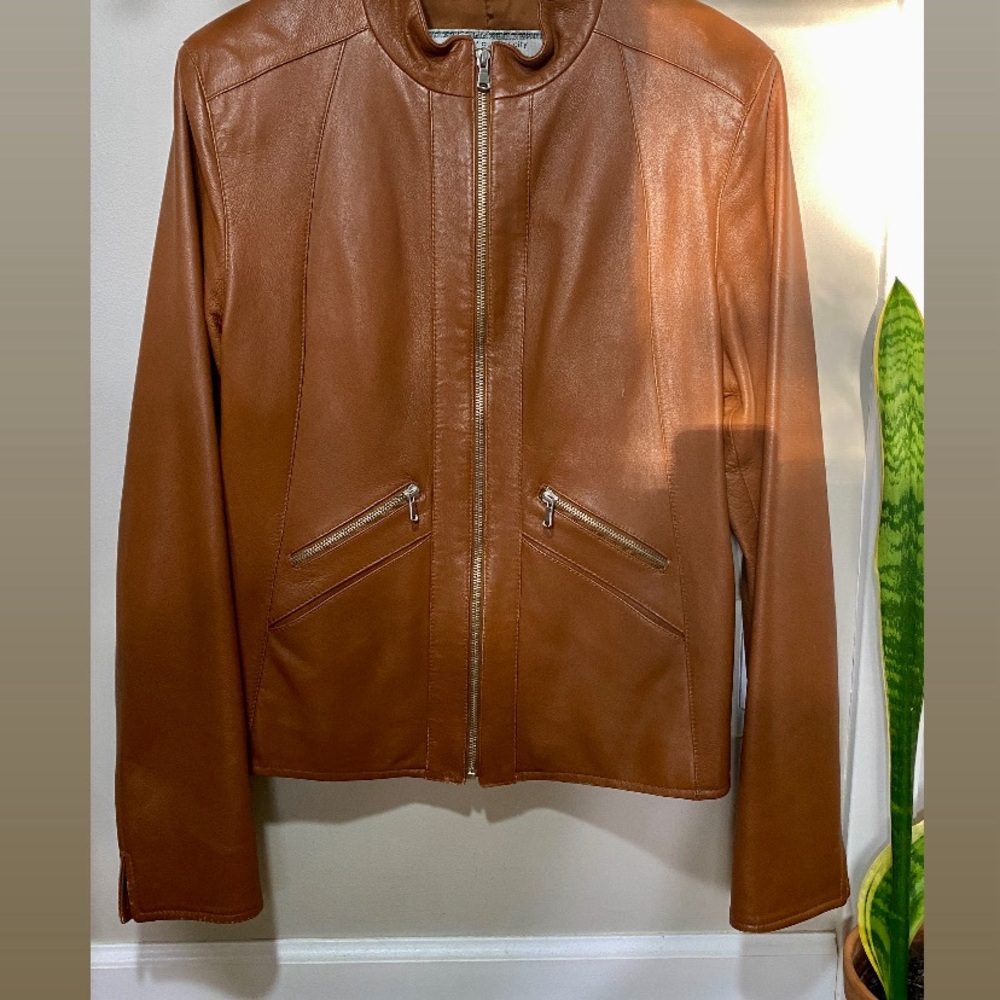 Florence Italy Genuine Leather Jacket size M